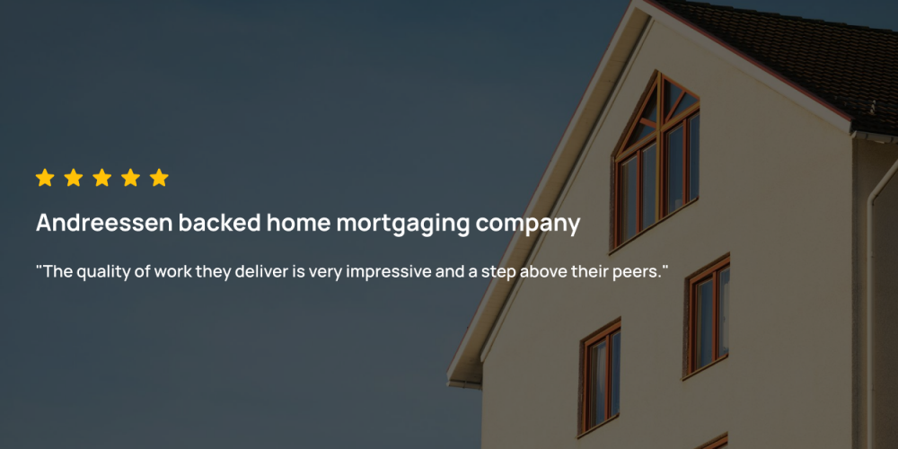 Staff augmentation for home mortgaging platform screenshot 1