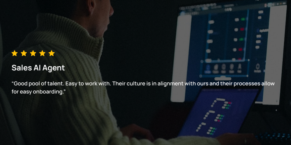 Staffing for Sales AI Agent Application screenshot 1