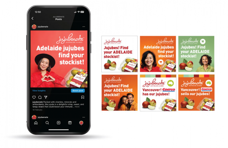 Jujbenate Branding screenshot 3