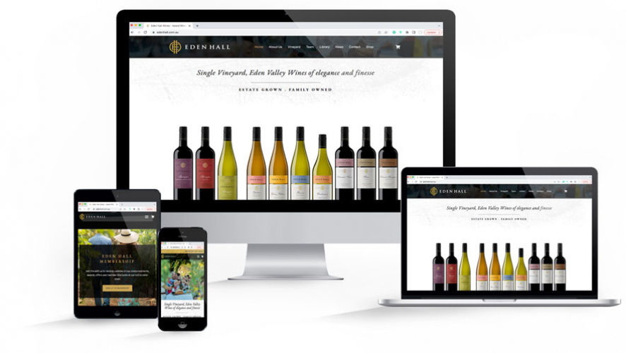 Eden Hall Wines screenshot 1
