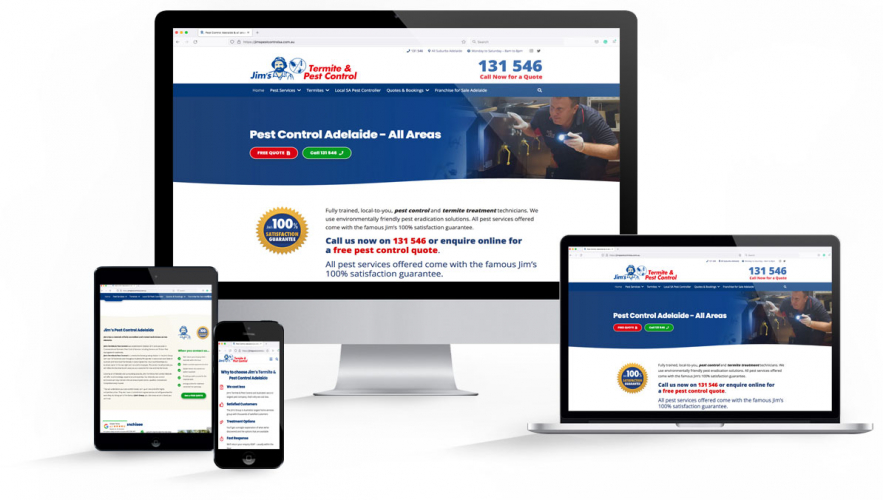 Jim's Pest Control - SA / NT / QLD / ACT / NSW screenshot 1