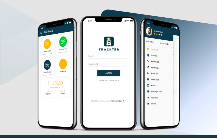 Trackter screenshot 2