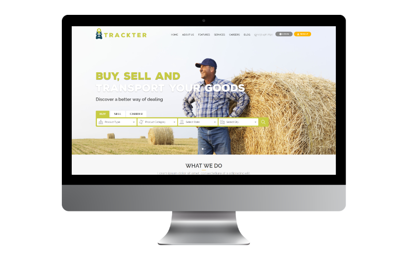 Trackter screenshot 1