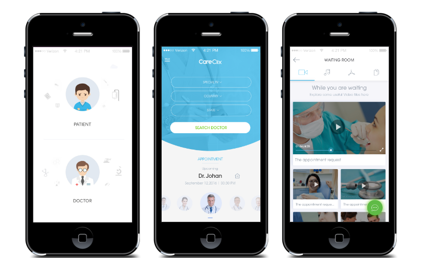 Careclix screenshot 1