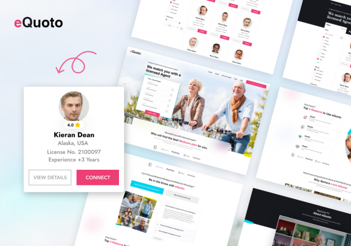Equoto - Agent-Customer Interaction Portal screenshot 1