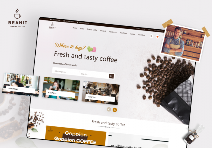 Beanit - App for Buying & Selling Coffee Product screenshot 1