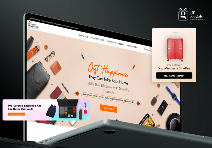 Gift Reegalo - An On-Demand Corporate Gifting App screenshot 1