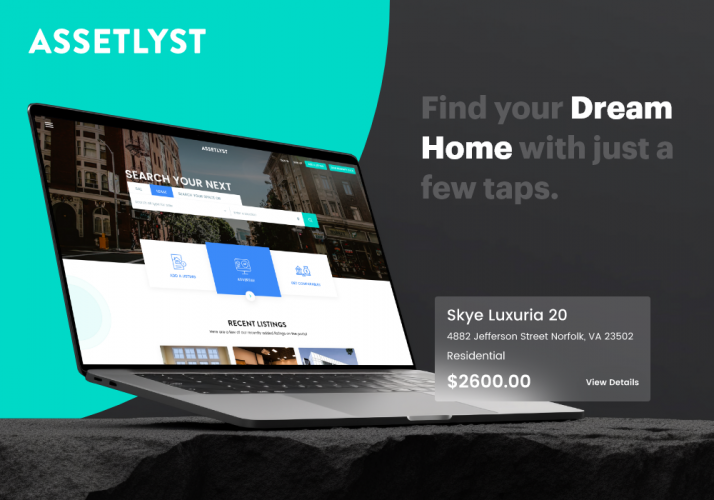 Assetlyst - Real Estate App with Custom Search screenshot 1