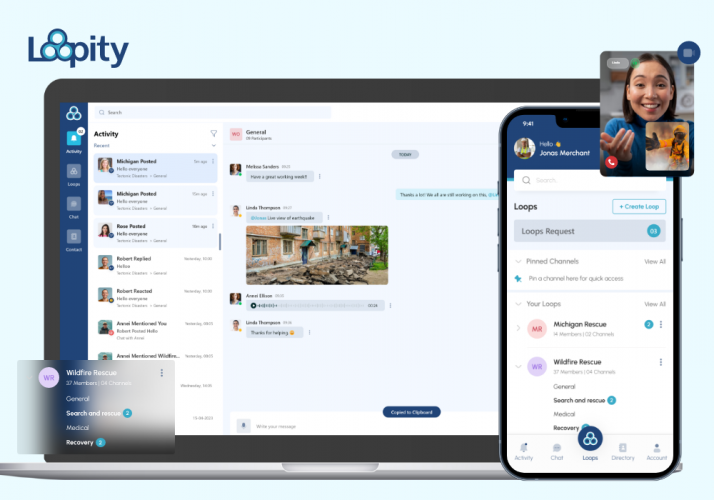 Loopity: Unified Communication Platform for Collab screenshot 1