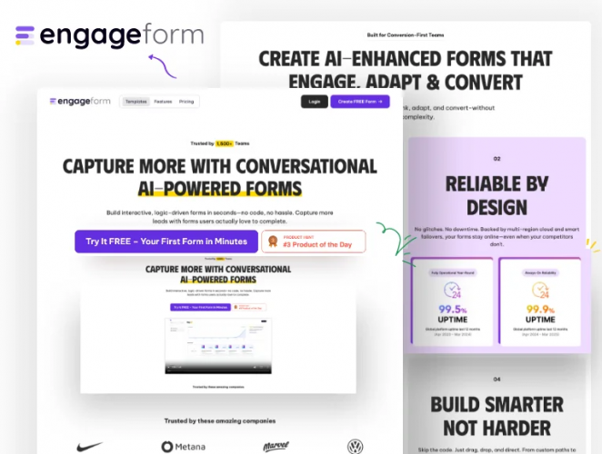 EngageForm: An AI-Powered Form Builder screenshot 1
