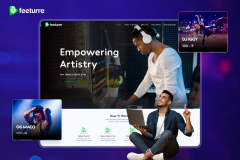 Feeturre - Media & Entertainment Marketplace App