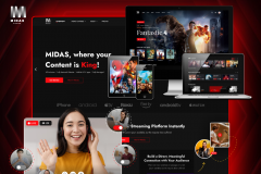 Midas - Ultimate OTT Entertainment Platform