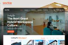 Workie - a User-Friendly Website for a Co-Working Space!