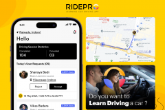Ridepro - Car Learning Service Application