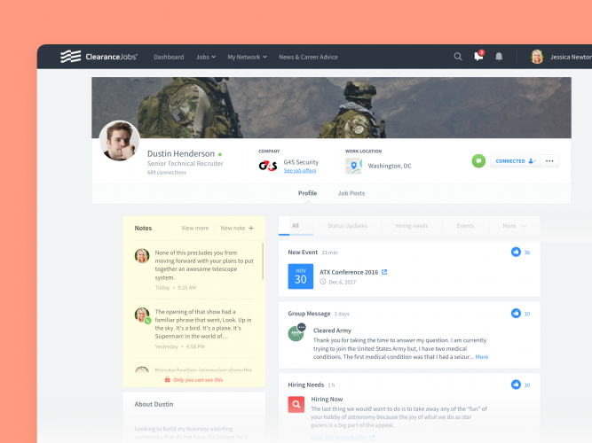 Clearance Jobs - Security Jobs Network screenshot 2