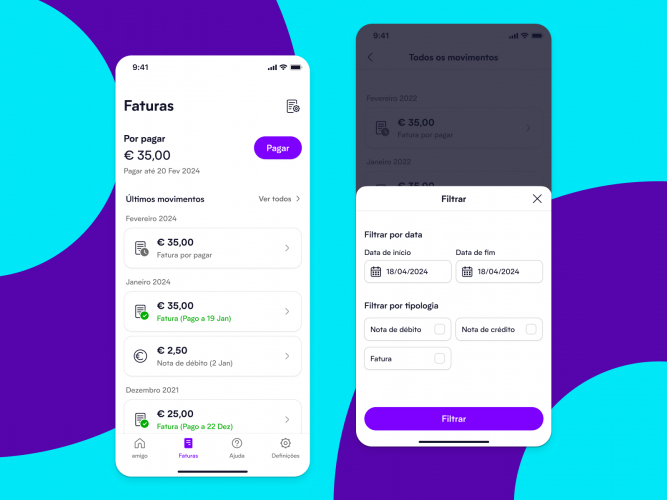 amigo - Designing a brand-new Telecom operator screenshot 5