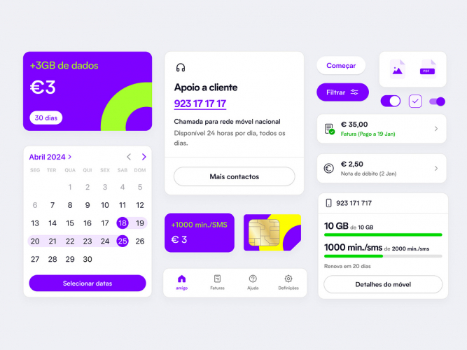 amigo - Designing a brand-new Telecom operator screenshot 3