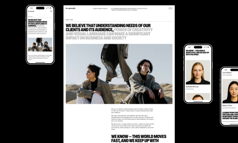 Website design and Webflow development screenshot 1