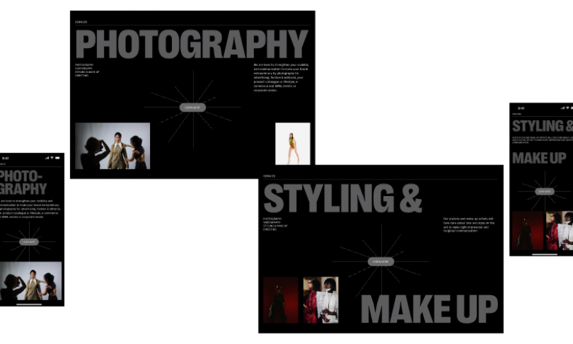Website design and Webflow development screenshot 2