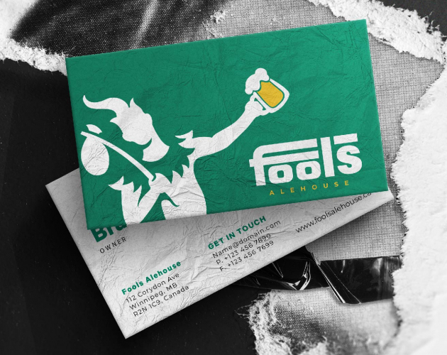 Fools Alehouse Brand Identity screenshot 1