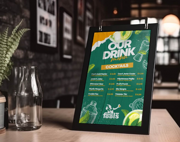 Fools Alehouse Brand Identity screenshot 3