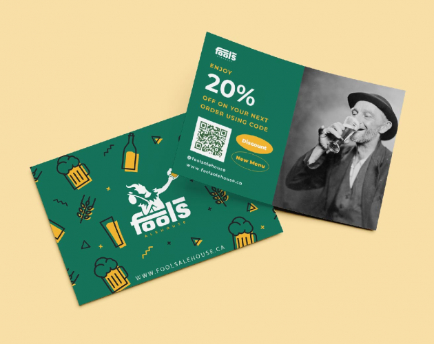 Fools Alehouse Brand Identity screenshot 2