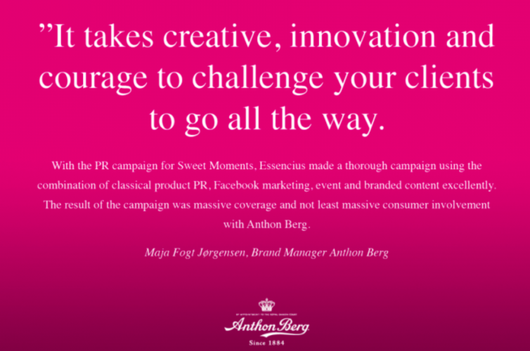 Anthon Berg - Kissing Flashmob screenshot 1