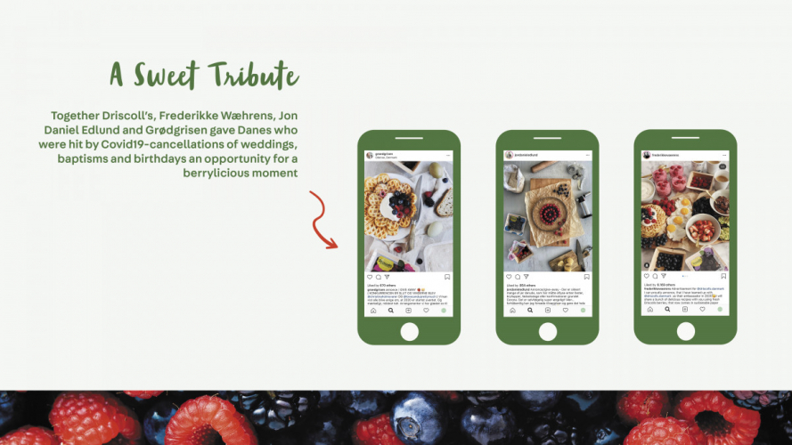 Driscoll's Sweet Tribute - Brand Activation screenshot 1