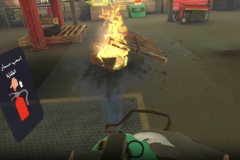 Fire safety training in virtual reality