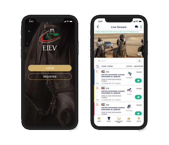 Endurance Riding Timing Application screenshot 1