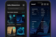 Character Sheet App With IoT Integration