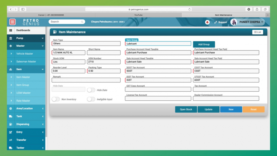 Petro Genius screenshot 2