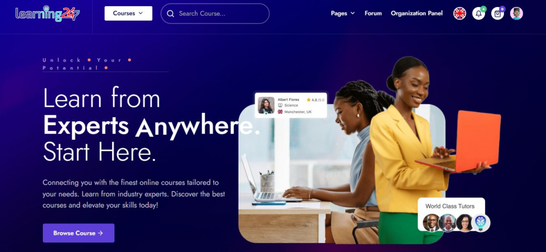 EdTech Platform as a Service - PaaS screenshot 1