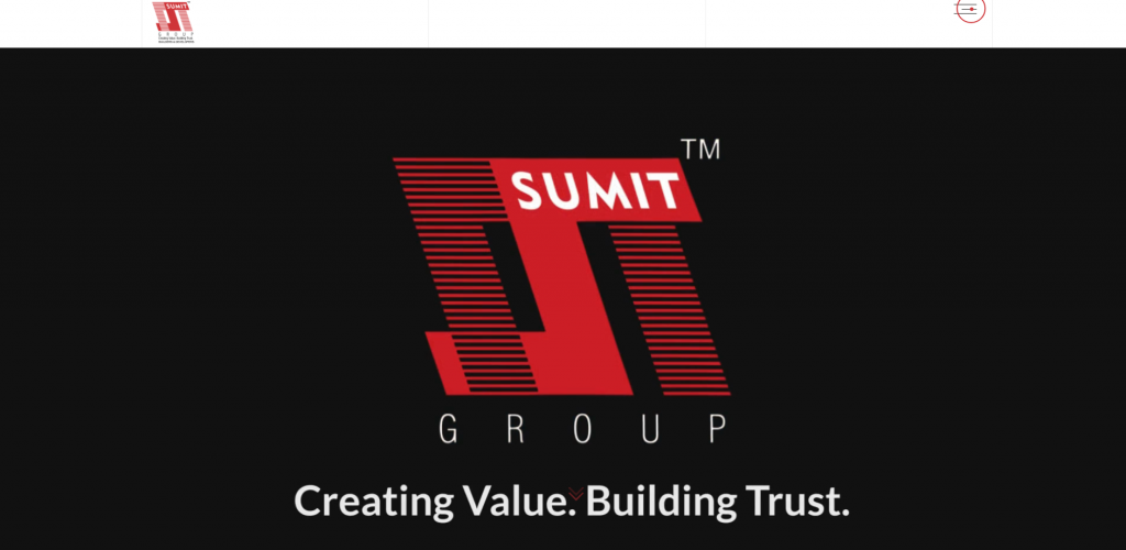 Cutting-Edge Website Design & Development for Sumitwood Groups in Real Estate screenshot 1