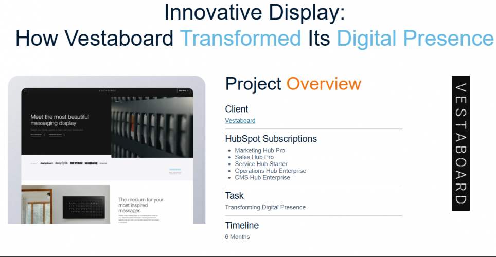 Vestaboard screenshot 1