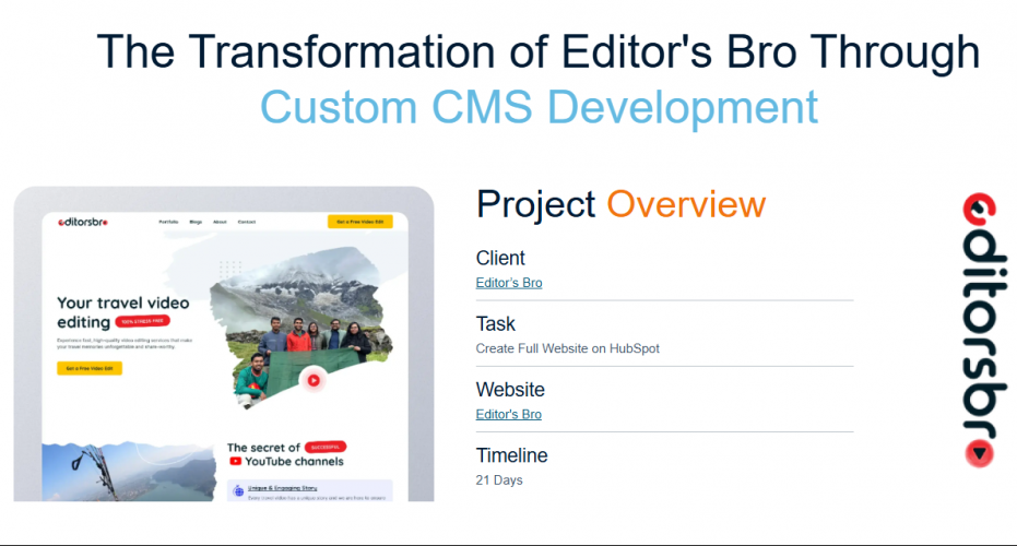 Custom CMS Development screenshot 1