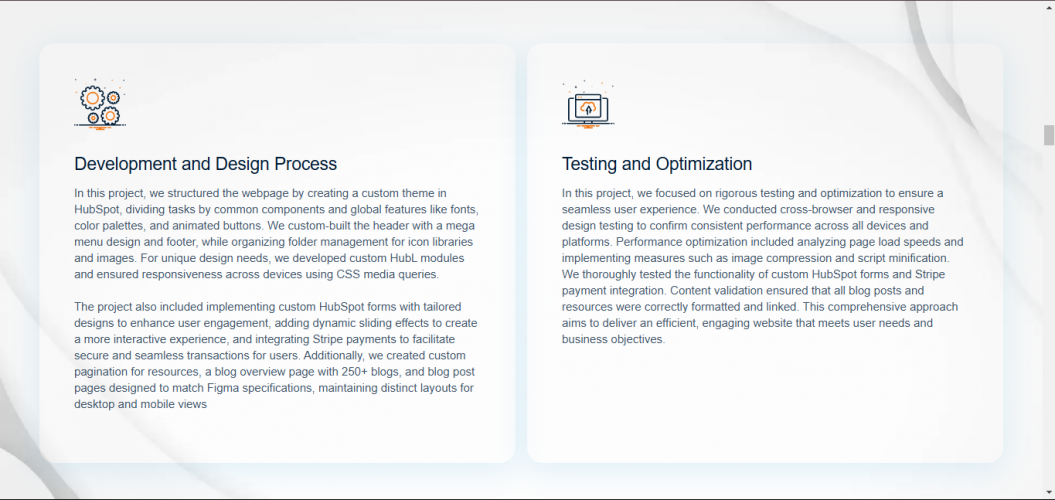 Complete Website Migration to HubSpot CMS screenshot 1