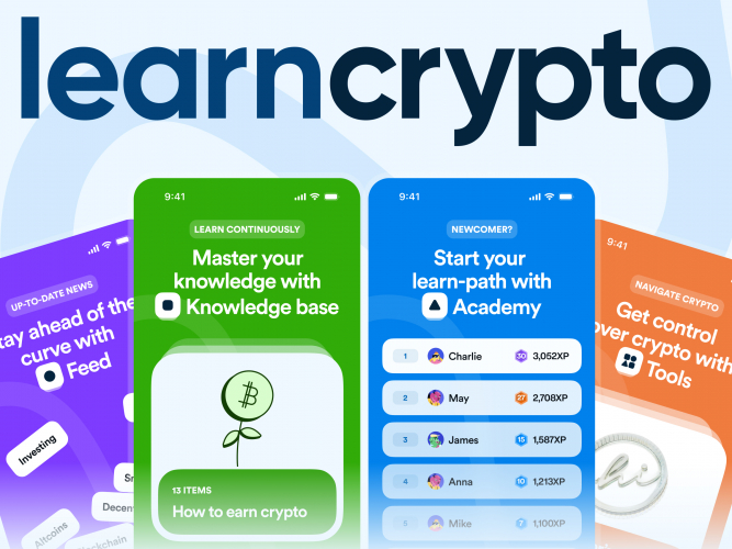LearnCrypto — Web3 Education Platform screenshot 1