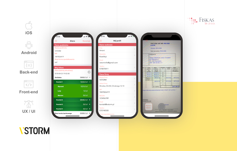 Mobile solution for bookkeeping screenshot 1