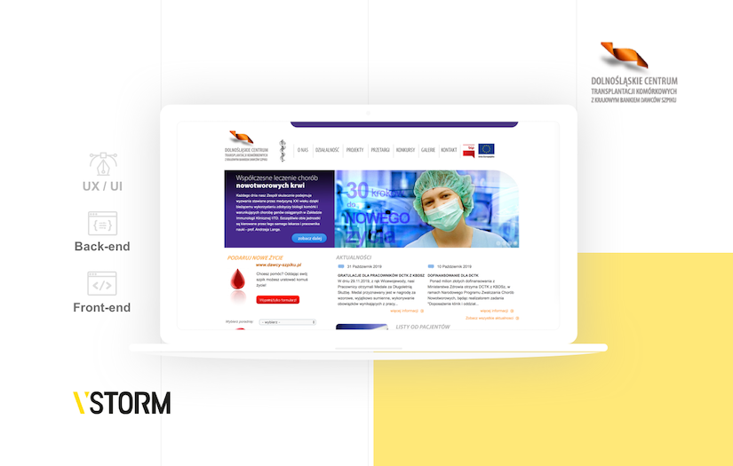 Website for a conference in 7 days screenshot 1