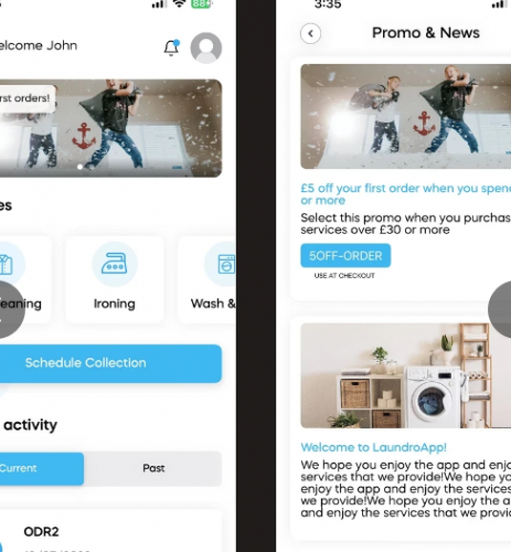 Laundro App screenshot 1