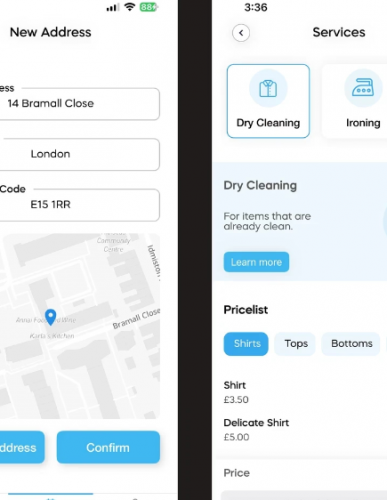 Laundro App screenshot 2