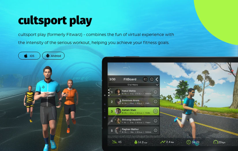 cultsport play- The Fitness Game screenshot 1