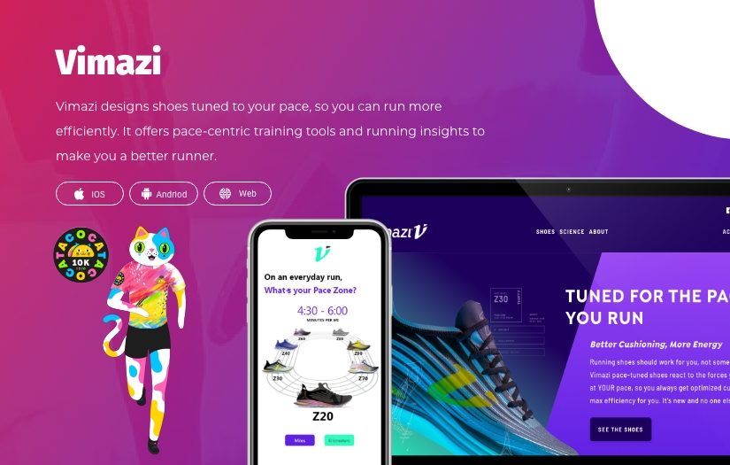 vimazi- Athlete Training App screenshot 1