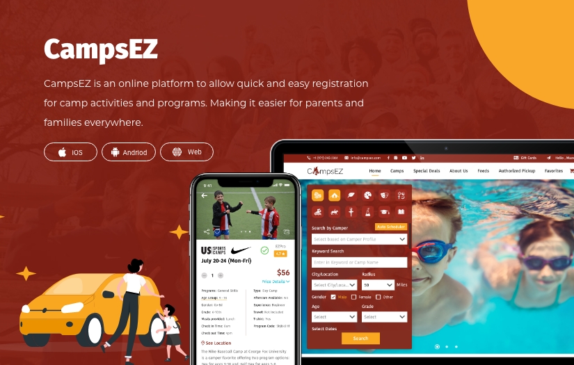 CampsEZ- Quick & Easy Registration Online screenshot 1