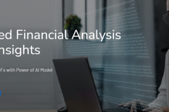 ML enabled Financial Analysis Westen compor for Data Insights