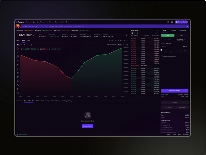 Nexon – Web3 Trading Platform UI Design screenshot 3