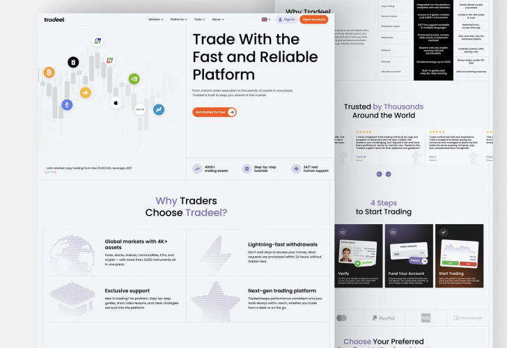 Tradeel screenshot 1