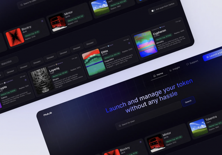 Nulo | Token Launch Platform screenshot 1