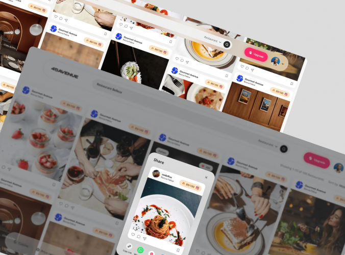 4Avenue app | UI/UX design screenshot 2